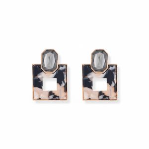Hollow Square Irregular Earrings