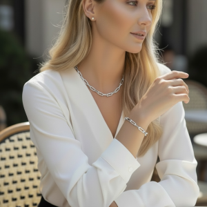 Stainless Steel U-Shaped Necklace or bracelet 💧