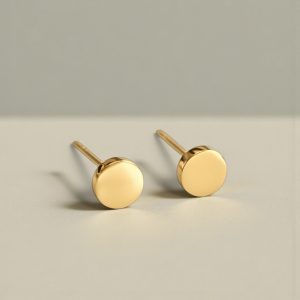 Stainless Steel Flat Disc Studs 💧