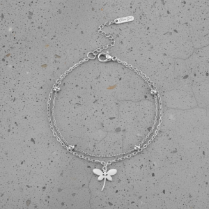 Stainless Steel Dragonfly Bracelet💧